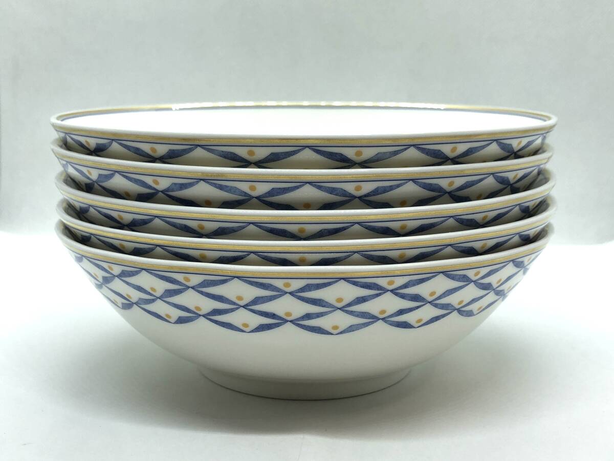 【未使用保管品】HUTSCHENREUTHER フッチェンロイター Bone China ボーンチャイナ ボウル 5客セット 鉢 茶碗 M-210拍卖
