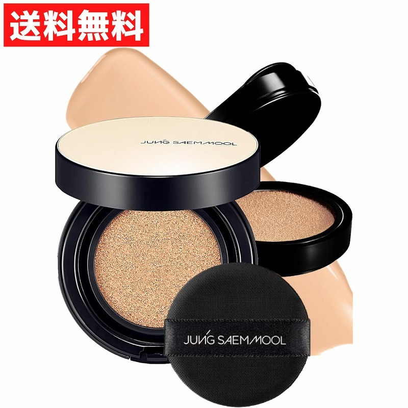 ジョンセンムル エッセンシャル スキンヌーダー ロングウェア クッション リフィル付き 19 ライト 韓国コスメ 拍卖