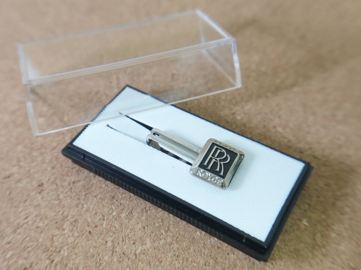 ロールスロイス Rolls-Royce / エンブレムマーク ネクタイピン / タイピン 自動車グッズ カーグッズ 外車 外国車 高級車拍卖