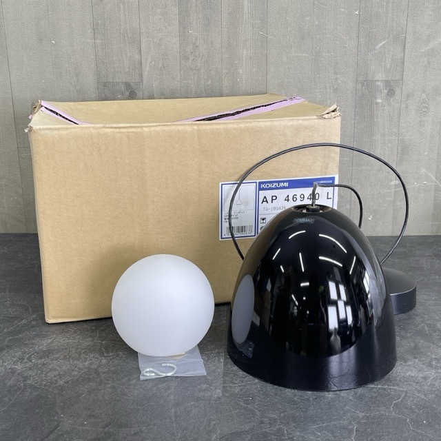 LED ペンダントライト 【未使用品】 KOIZUMI コイズミ照明 AP46940L 直付取付 ブラック インテリア 住宅設備 / 66151 在拍卖