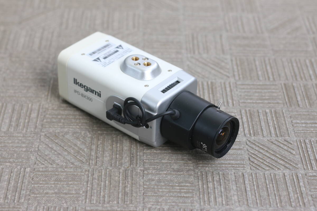 【動作OK】ikegami 200万画素 ネットワークカメラ IPD-BX300 ボックス型 防犯カメラ 高画質 業務仕様拍卖