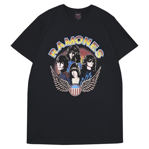 RAMONES ラモーンズ Vintage Wing Tシャツ Sサイズ オフィシャル拍卖