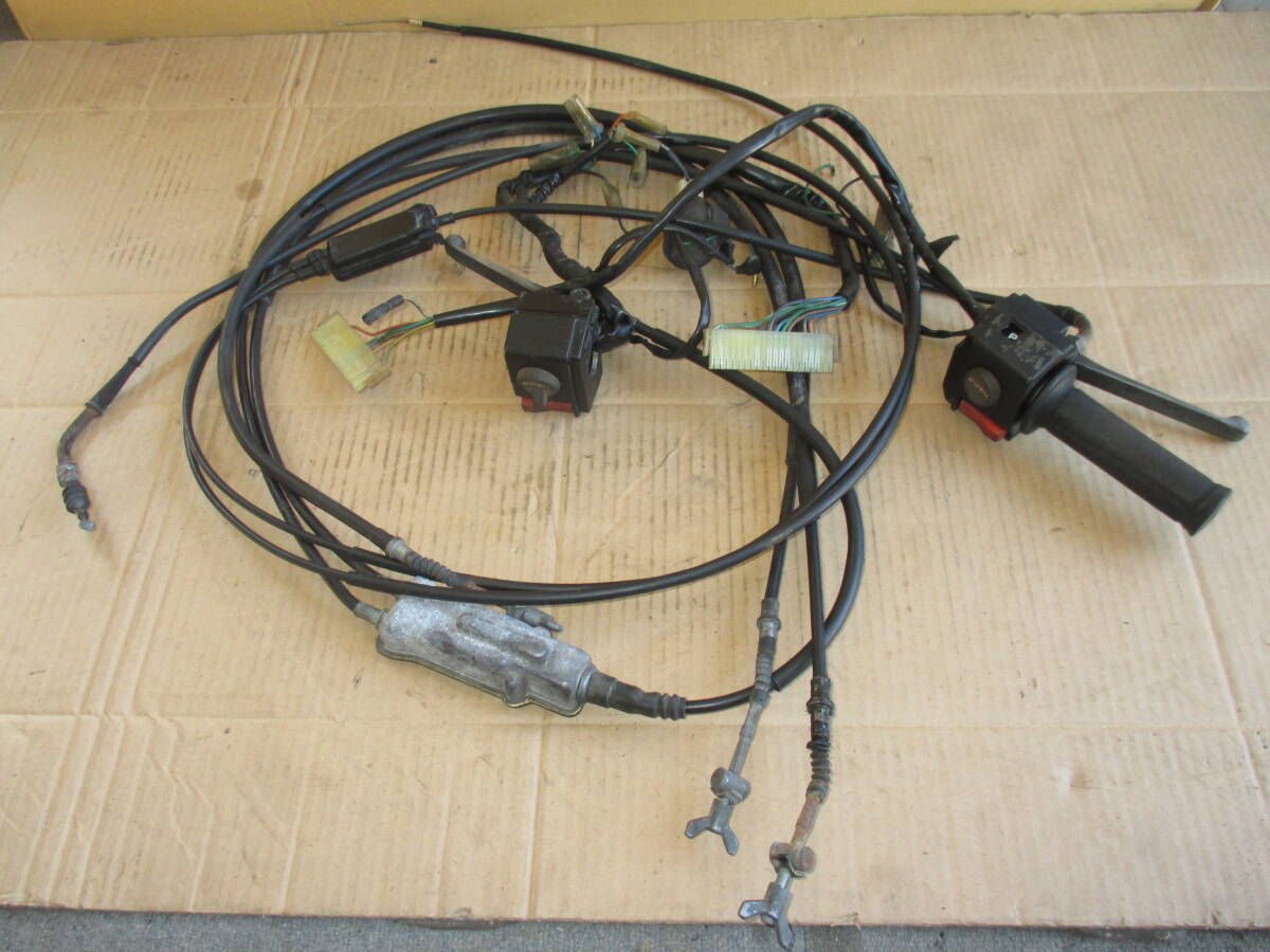 ホンダ ジャイロX TD01 純正 スイッチボックス ブレーキレバー 左右セット 実動車外し (エンジン始動動画あり) 検) GYRO 2スト ミニカー拍卖