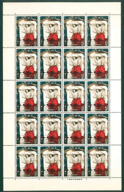 古典芸能シリーズ 葵上 記念切手 20円切手×20枚拍卖