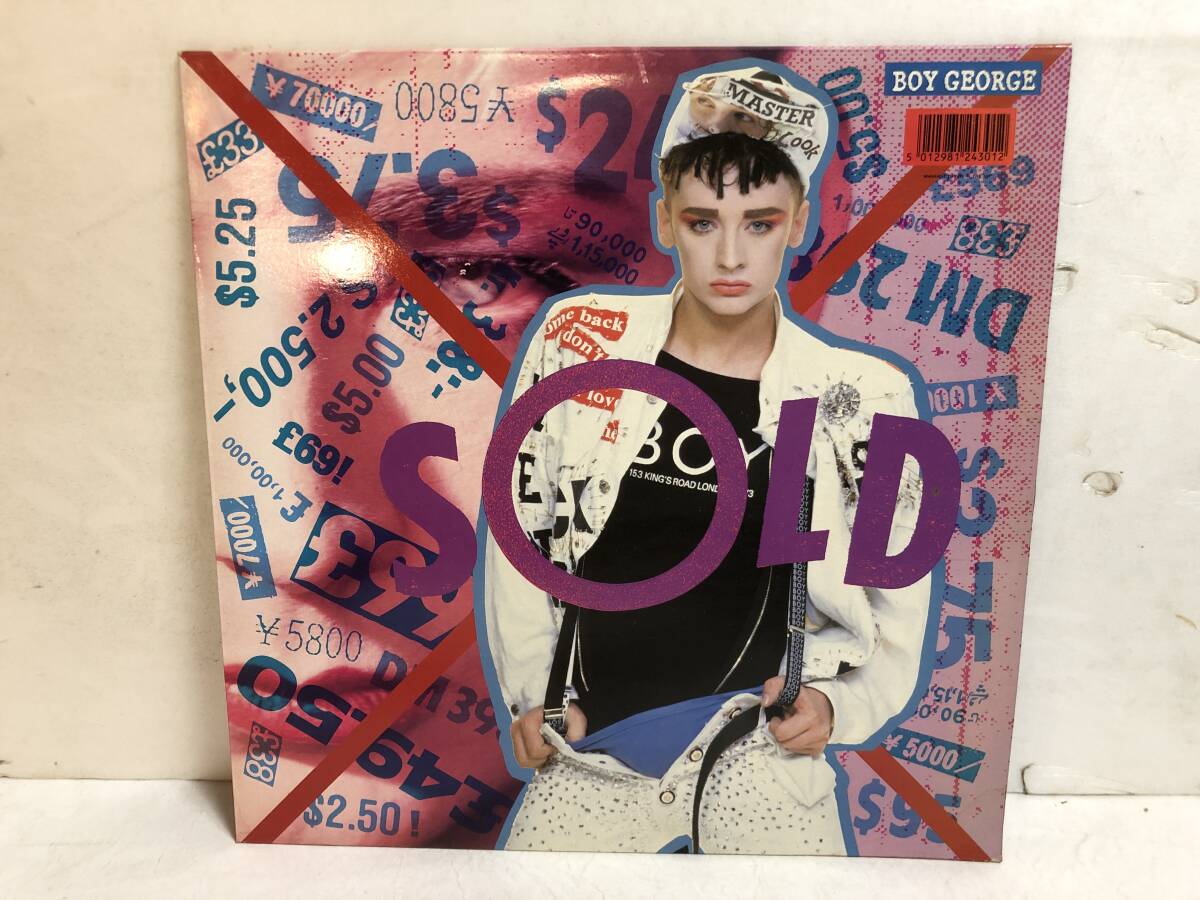 40817S 輸入盤 12inch LP★BOY GEORGE/SOLD★V2430拍卖