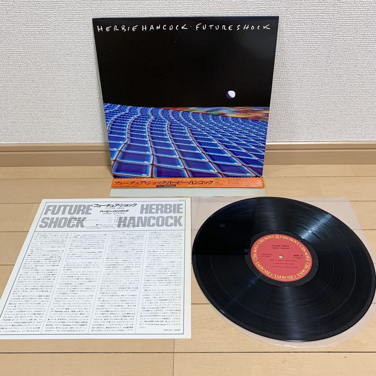 動作未確認 FUTURE SHOCK HERBIE HANCOCK フューチャー・ショック ハービー・ハンコック LP レコード拍卖
