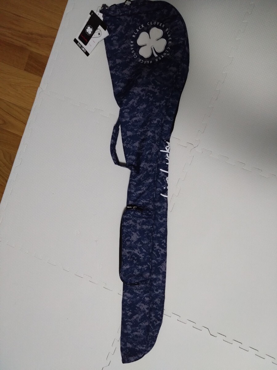 新品 BLACK CLOVER ブラッククローバー カモ柄 クラブ ケース BC5HGZ17 NVY拍卖