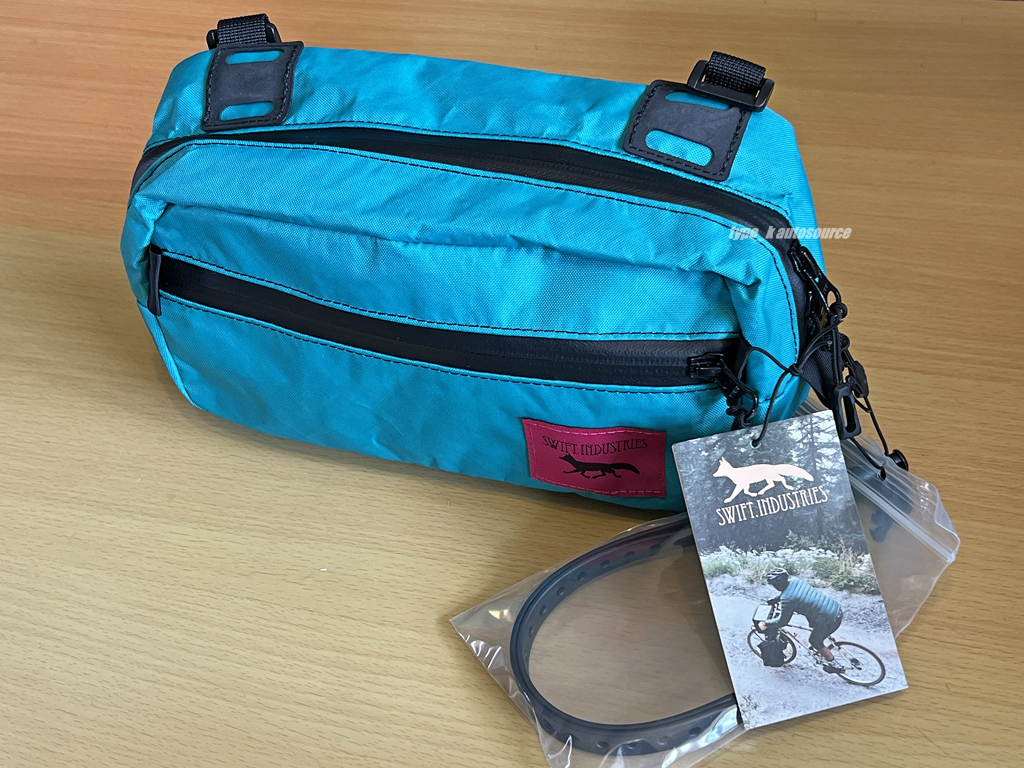 Swift Industries スウィフトインダストリーズ ケストレル ハンドルバーバッグECOPACK-TEALティール USDM北米SURLYサーリー ALLcity CRUST拍卖