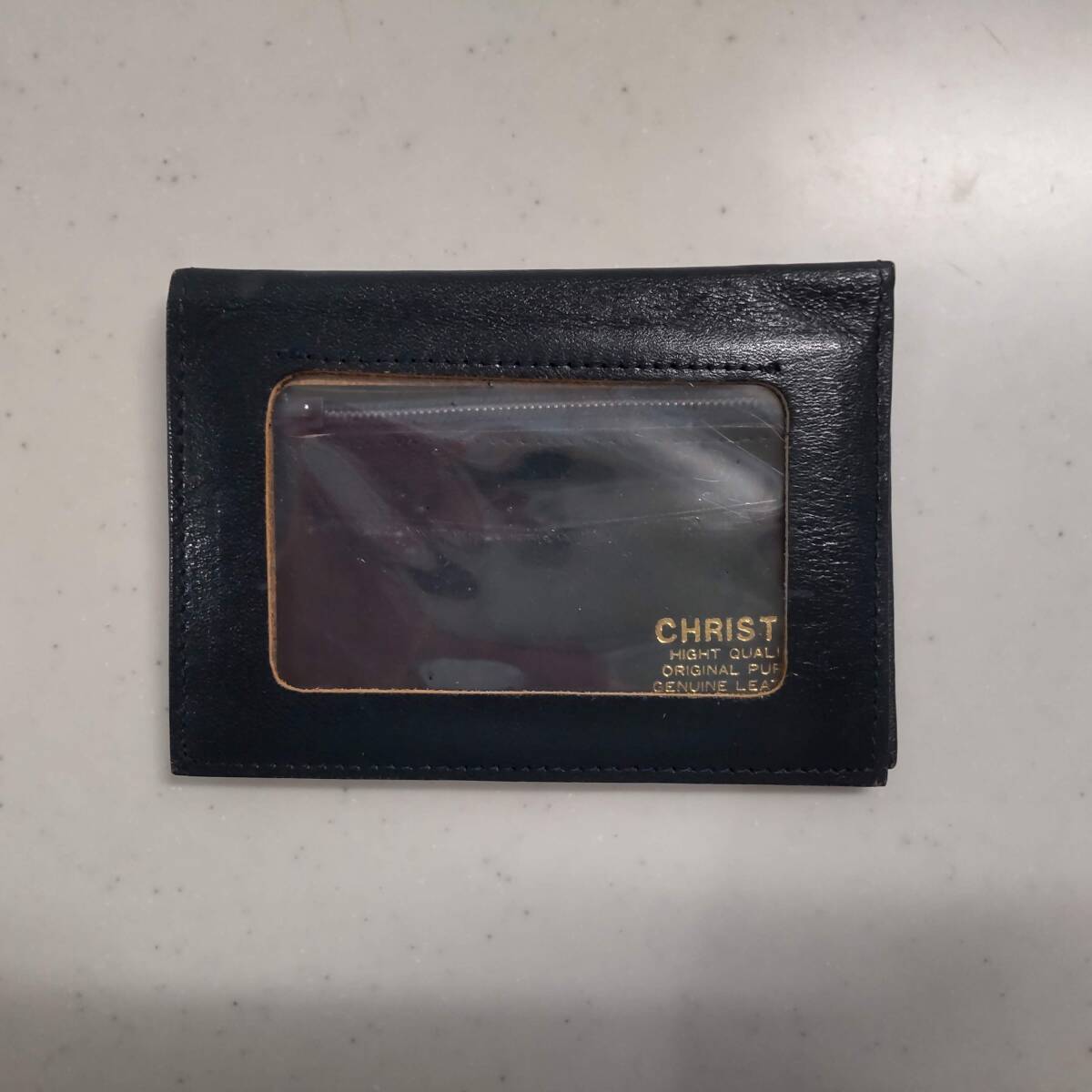 CHRISTIE/パスケース Genuine Leather ダークグリーン拍卖