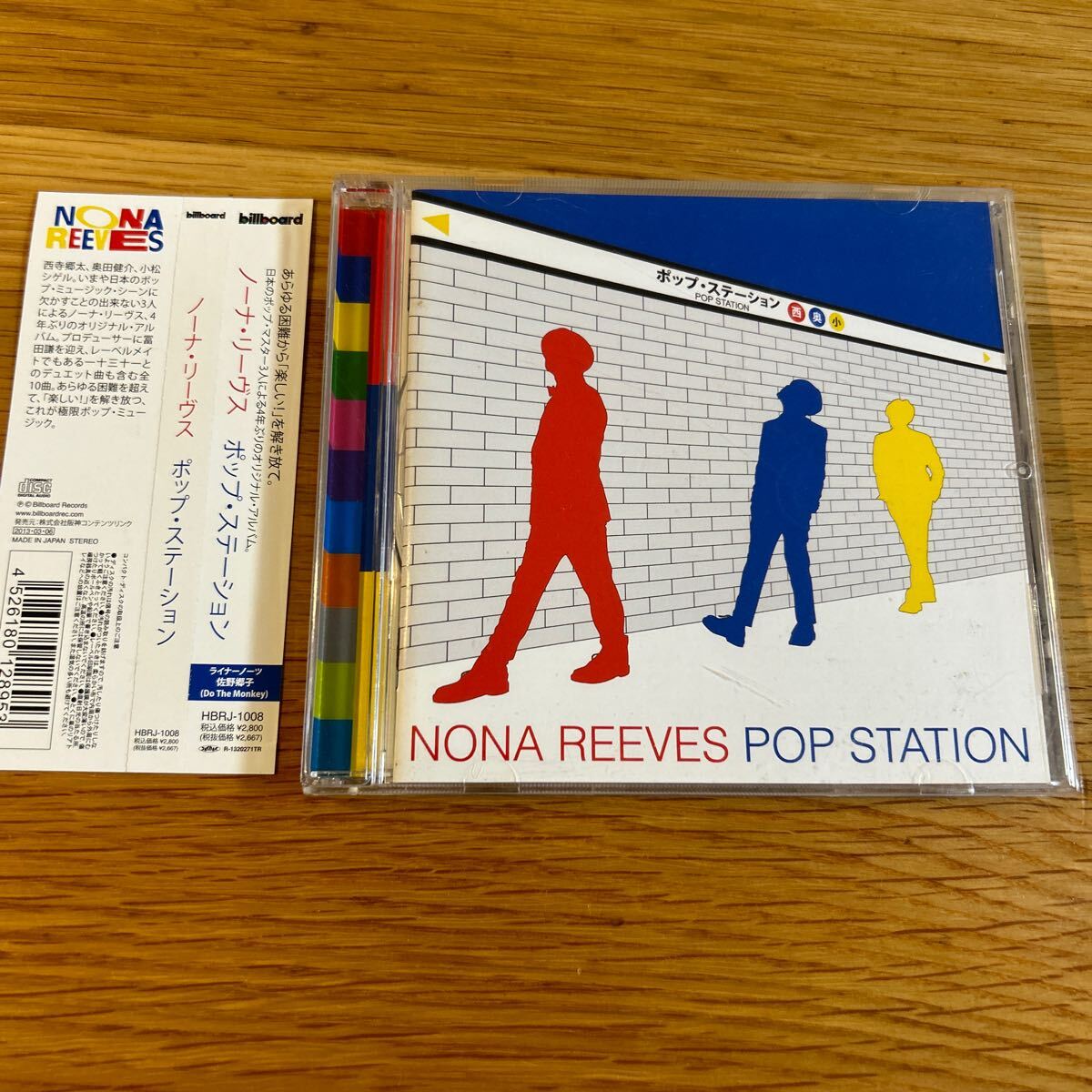 【国内盤】NONA REEVES POP STATION ノーナ・リーヴス ポップ・ステーション 西寺郷太 奥田健介【帯付】拍卖
