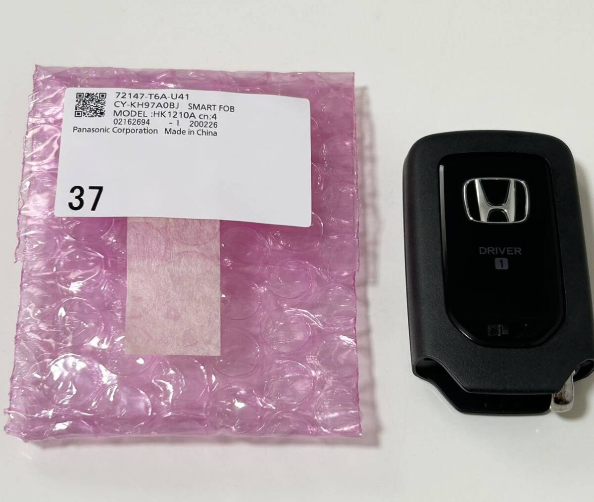 新品 未使用品 純正 HONDA ホンダ スマートキー ホンダ 4ボタン T6A-U41 キーレス CY-KH97A0BJ キーレスリモコン DRIVER1拍卖