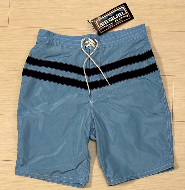 未使用/ボード・ショーツ/サーフ・ショーツ/トランクス/SEQUEL outdoor clothing/シークエル/90's デッドストック/vintage/katin/birdwell拍卖