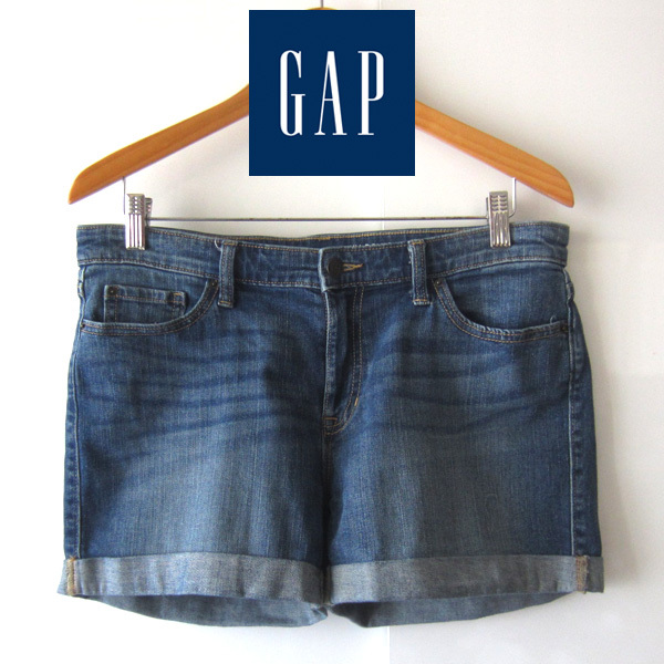美品 GAP/ギャップ★ デニム ショートパンツ拍卖
