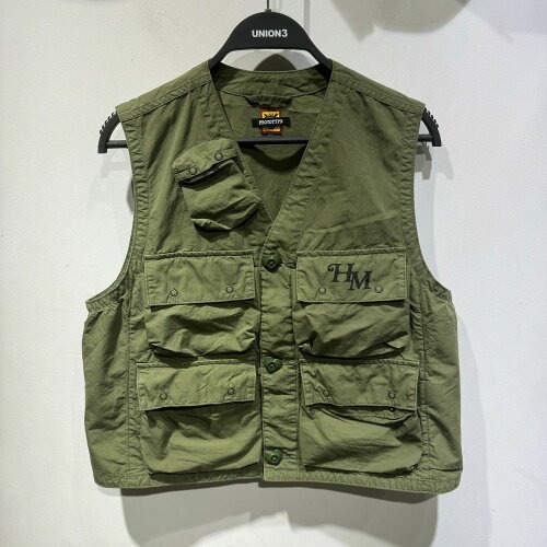 HUMAN MADE 24ss PROTOTYPE MILITARY VEST XX27JK008 SIZE-M ヒューマンメイド プロトタイプ ミリタリー ベスト拍卖