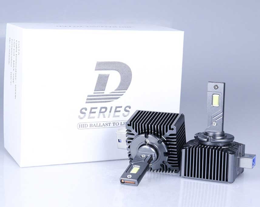 LEDヘッドライト LEDバルブ D1S D1R兼用 車検対応 輸入車 純正HID交換 ポン付け 35W 6000K 16000ルーメン バルブ2個セット拍卖