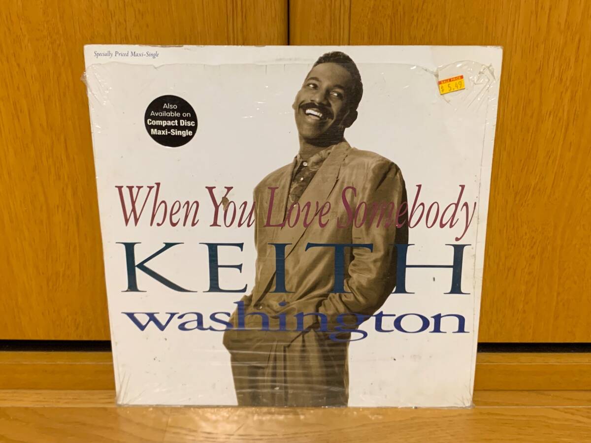 KEITH WASHINGTON ♪WHEN YOU LOVE SOMEBODY US オリジナル拍卖