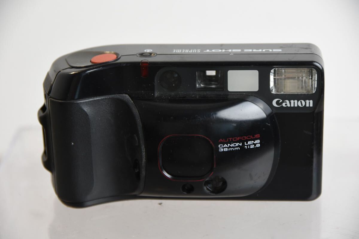 カメラ コンパクトフィルムカメラ Canon キャノン SURE SHOT SUPERME F2.8 38mm Z18拍卖