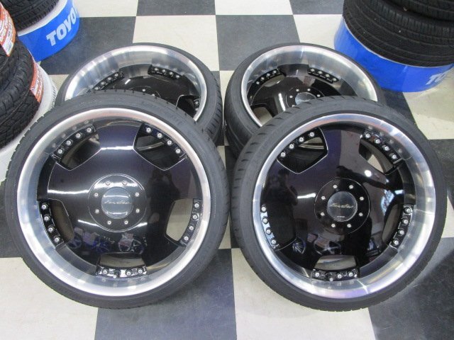 希少 WORK EUROLINE ユーロライン 19インチ 8.5J +43 / 9.5J +35 5H114.3 中古 23年製 LauFenn Z FIT EQ 225/35R19 + 235/35R19 新品 VIP拍卖