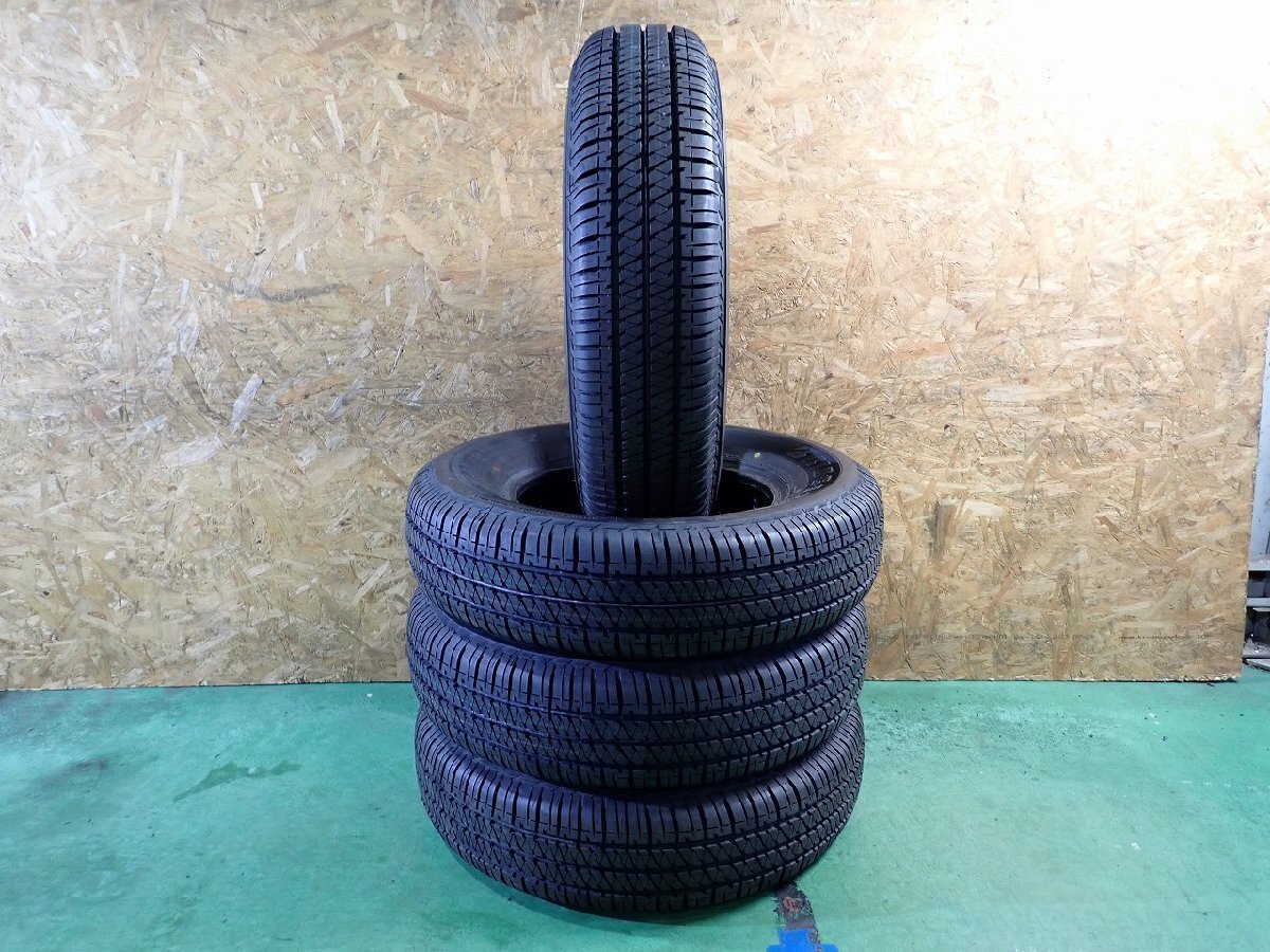 GM3376【送料無料195/80R15】4本 ブリヂストン デューラー H/T 684Ⅱ 2022年製 中古夏タイヤ ラジアルタイヤ ジムニーシエラなどへ拍卖