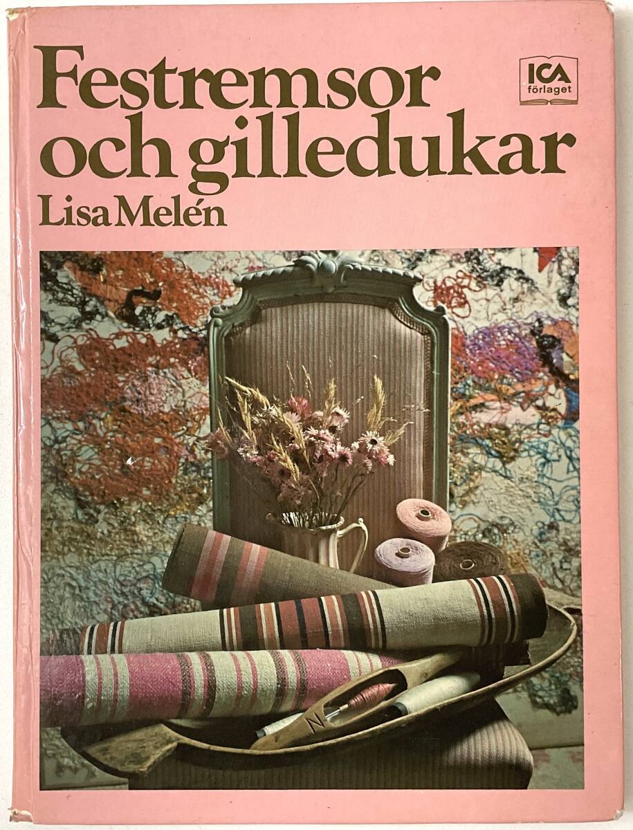 ★手芸本■北欧 スウェーデン 織り ストライプ Festremsor och gilledukar 1975年 80ページ■ARTBOOK_OUTLET■Z1-003拍卖