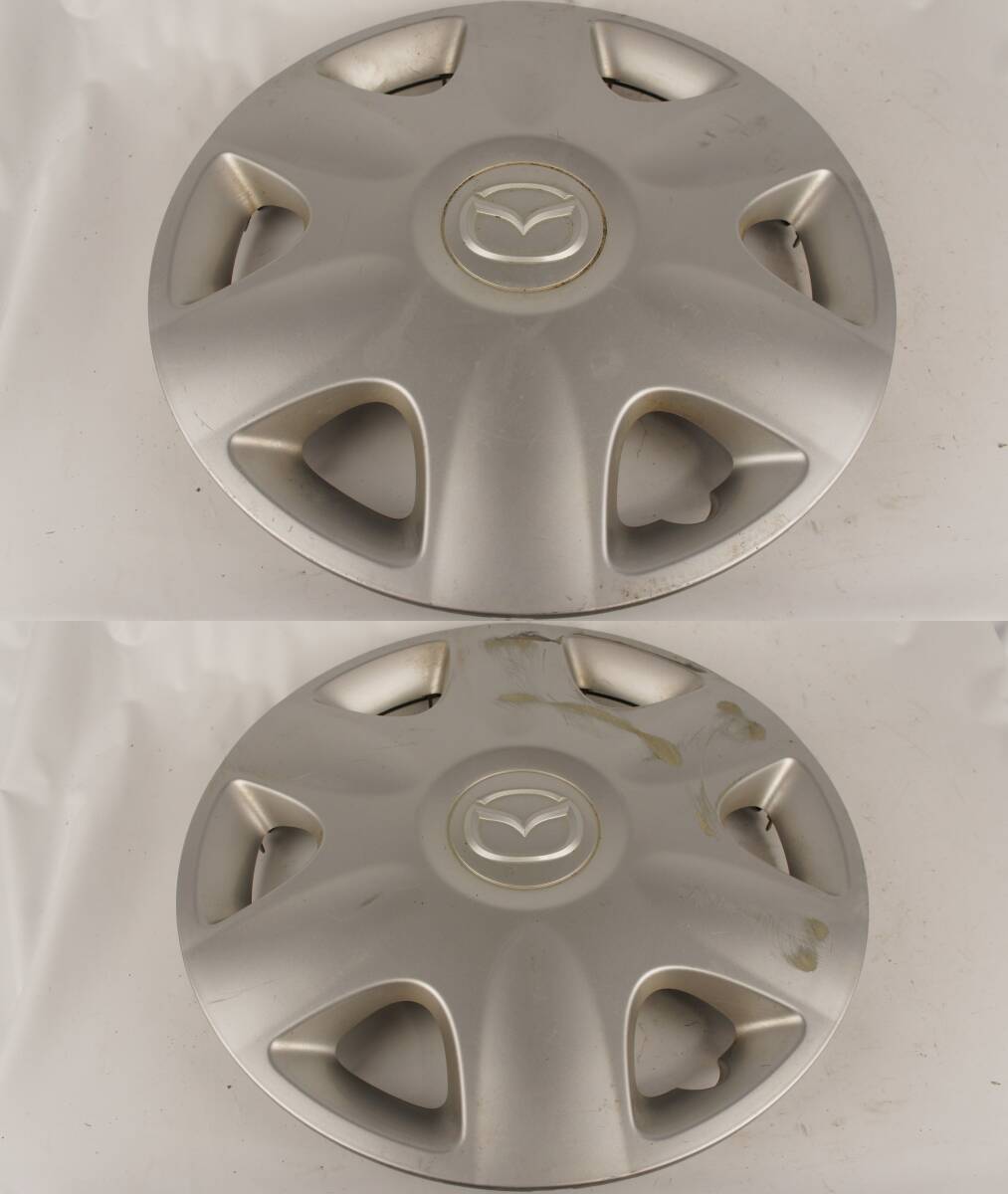 2枚 ホイールキャップ MJ22S MJ21S AZワゴン R2943 13インチ マツダ ホイールカバー スチール 鉄チン 2943 純正 @1851d拍卖