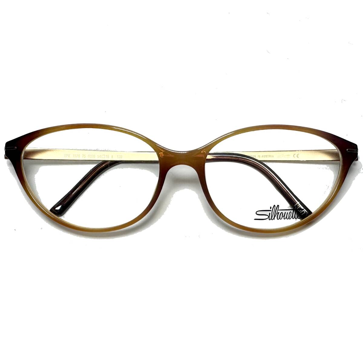Silhouette オーストリア製 メガネ 純正ケースとクロス付き シルエット チタン素材 | 正規新品・未使用 | レディース拍卖
