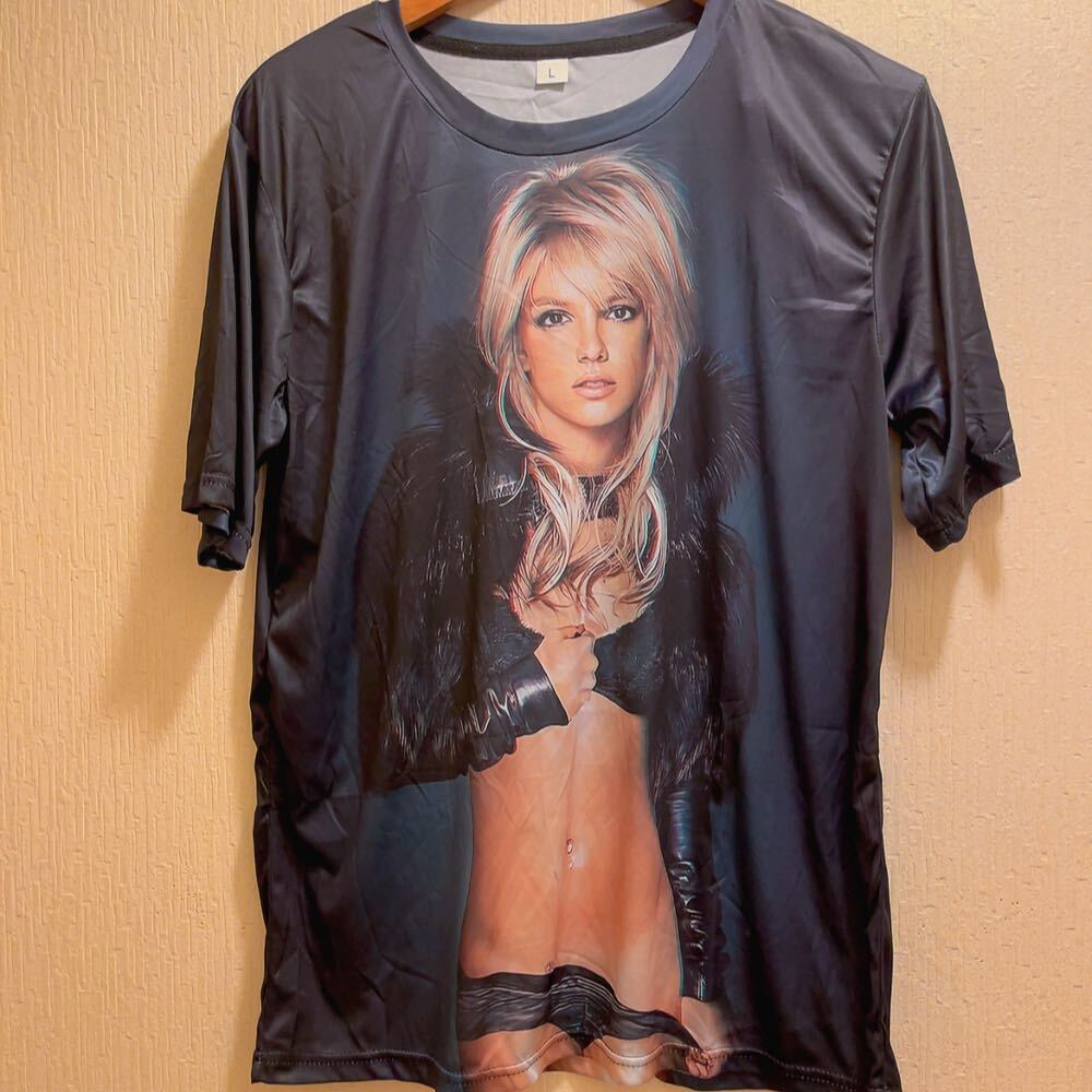 新品★ブリトニースピアーズ★2000年代セクシーTシャツ★ユニセックス★L拍卖
