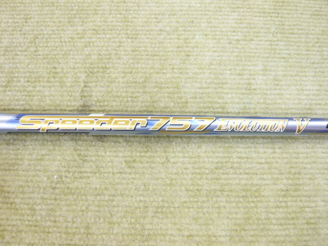 中古シャフト☆ミズノ スリーブ付き フジクラ Speeder 757 EVOLUTION V(S)【44.375インチ】☆MIZUNO スピーダー エボ5 パーツ*MP@1*Q*116拍卖