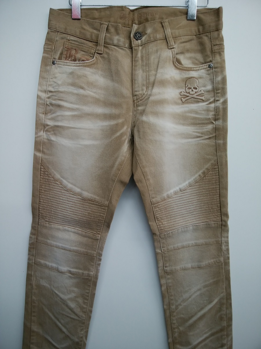 パンツ 50%OFF ビーアンビション チノ バイカー(34インチ)新品拍卖