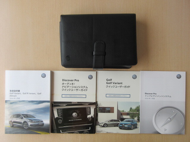 ★a6902★フォルクスワーゲン Golf Variant R ヴァリアント オールトラック AUCJZ AUCHP AUCJXF AUCJSF 説明書 2016年5月 他★拍卖