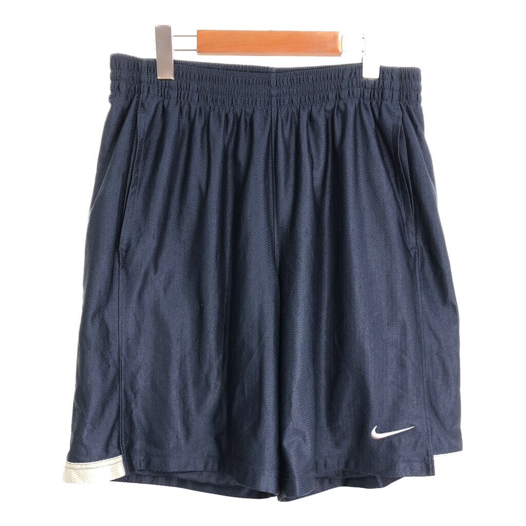 NIKE ナイキ ジャージ ショーツ スポーツ ネイビー (メンズ L) 中古 古着 R5813拍卖