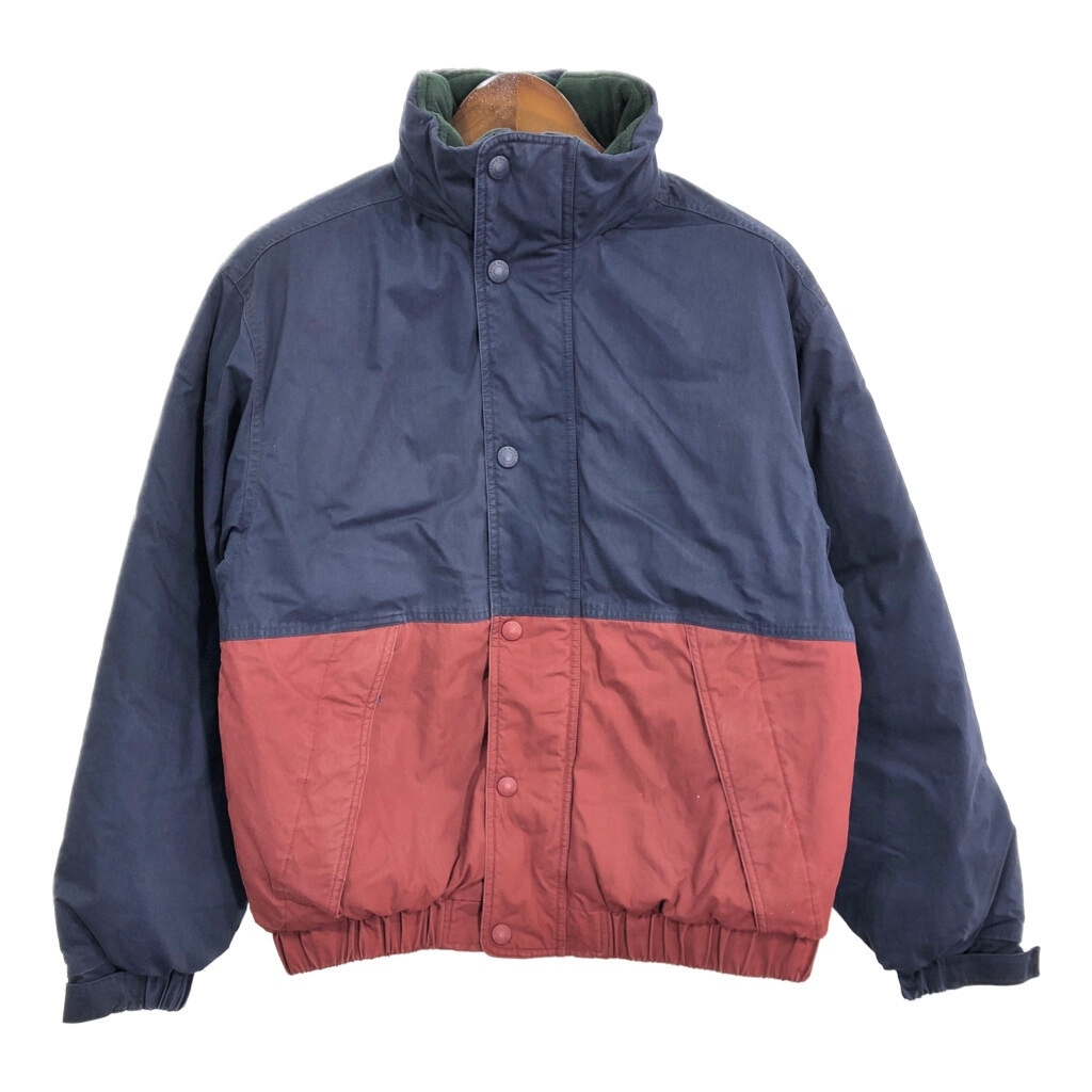 Eddie Bauer エディーバウアー ダウンジャケット アウトドア 防寒 ネイビー (メンズ M) 中古 古着 R6106拍卖