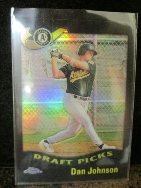 ◎野球カード  ダン・ジョンソン  2002 Topps Chrome #695 RC Refractor 50/50  即決!!拍卖
