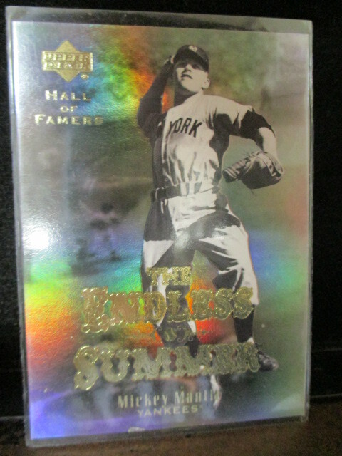 ◎野球カード ミッキー・マントル  2001 Upper Deck Hall of Famers ES 1 即決!!拍卖