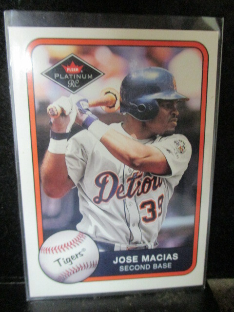 ◎野球カード ホセ・マシーアス 2001 Fleer Platinum #335 即決!!拍卖