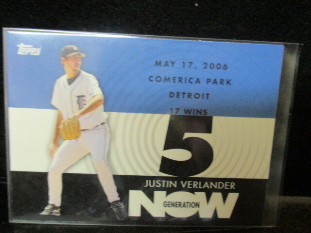 ◎野球カード ジャスティン・バーランダー  2007 Topps GN 287 即決!!拍卖