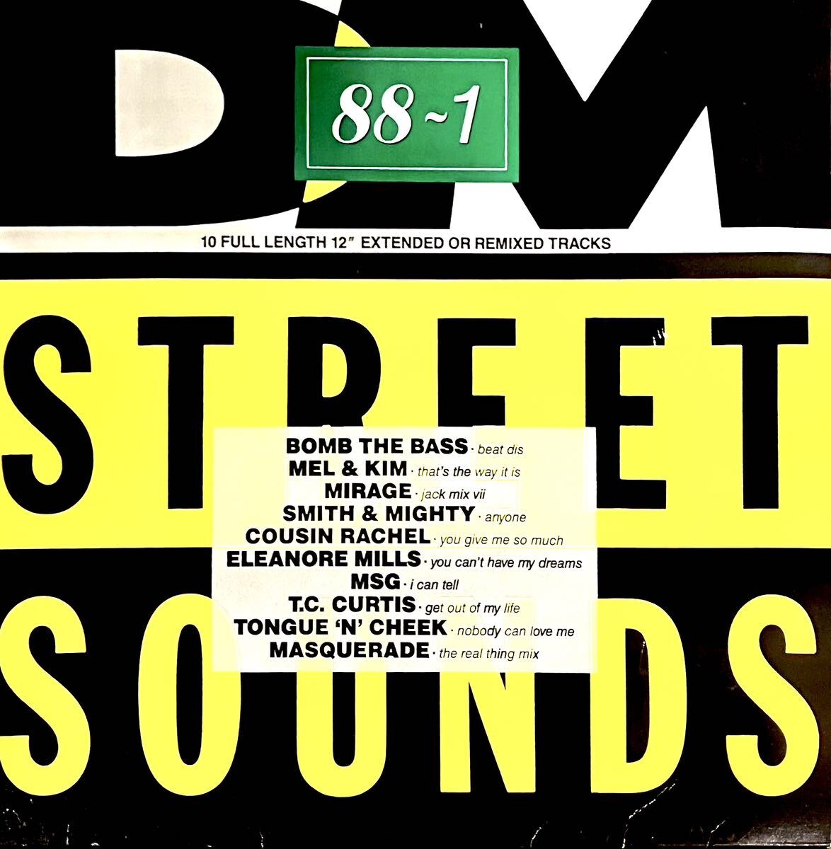 【HOUSE 12inch Hits MV視聴】Various - Street Sounds 88-1 Extended Ver. メル&キム Bomb the bass 他 10曲 クリーニング済拍卖