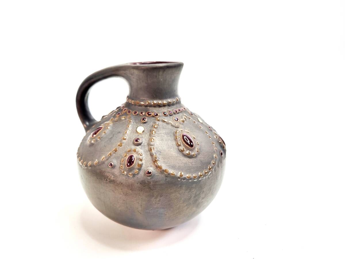 【送料無料・長期保管未使用品】Greek Pitcher ギリシャピッチャー 世界雑貨 ドイツビンテージ 花入れ拍卖