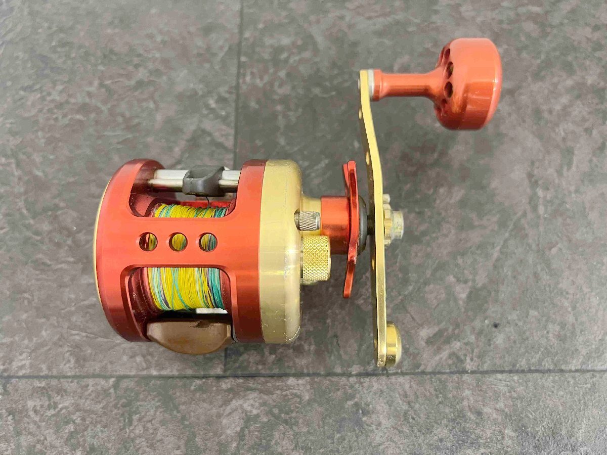 CT7451/ okuma オクマ TITANIC RED ISIS 200 タイタニック レッドアイシス200 リール【保証あり】240822拍卖