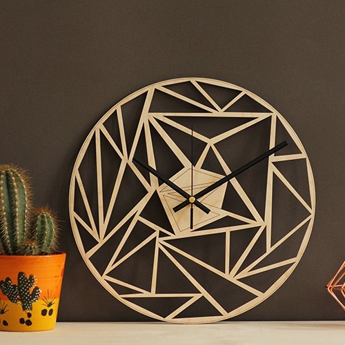 人気品モダンなデザイン 木製 壁 時計 モダン デザイン ホーム ユニークなデザイン ウッド調 おしゃれ リビング拍卖