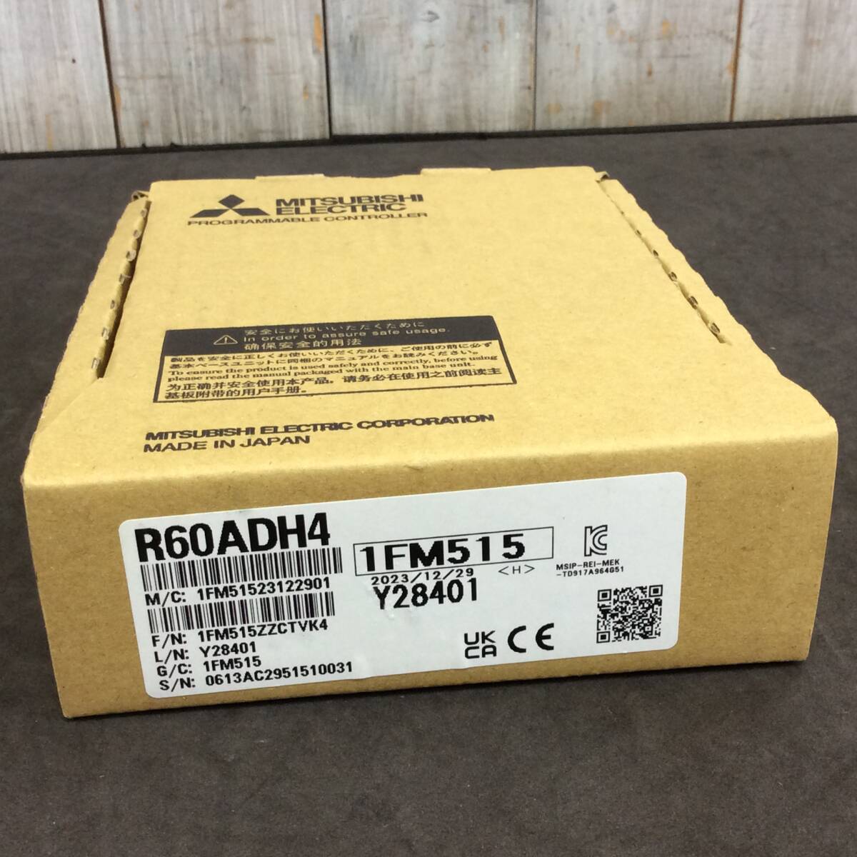 ●【AH-07384】新品未使用品 MITSUBISHI 三菱電機 MELSEC iQ-R 高速アナログ-デジタル変換ユニット R60ADH4【レターパックプラス600円可】拍卖