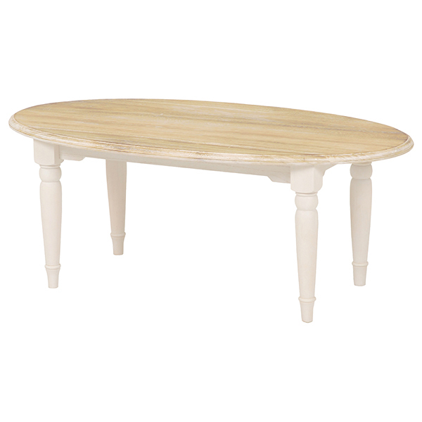 ブロカントシリーズ テーブル(ホワイト) MT-7335WH拍卖