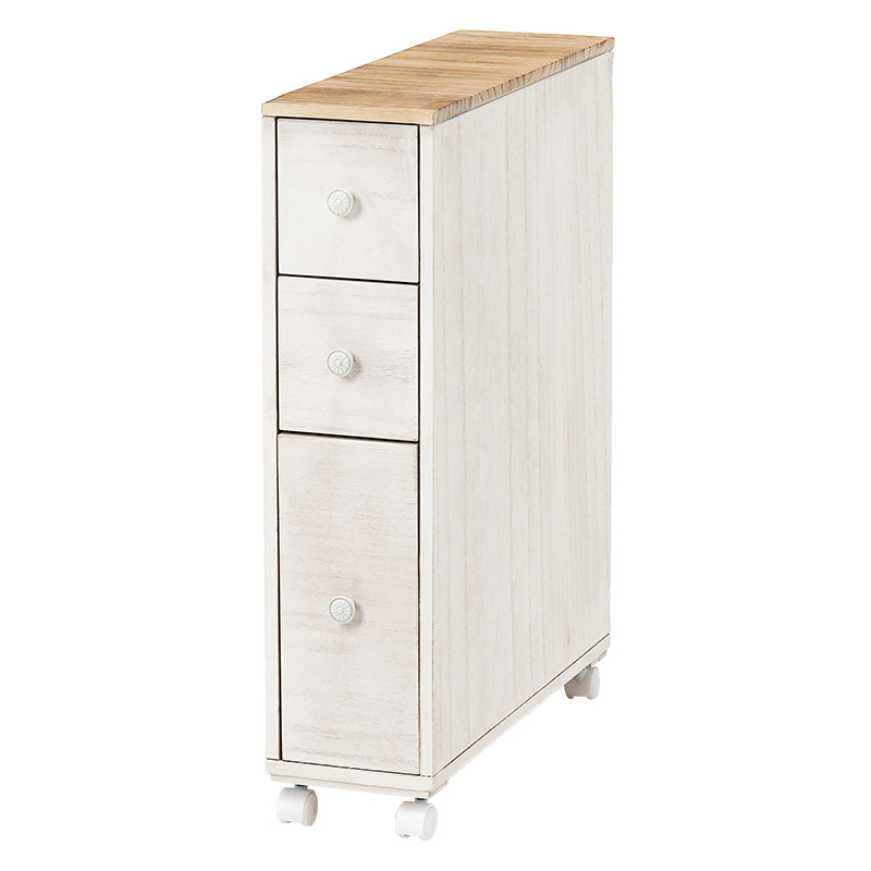 ブロカントシリーズ トイレラック(ホワイト) MTR-6450WH拍卖