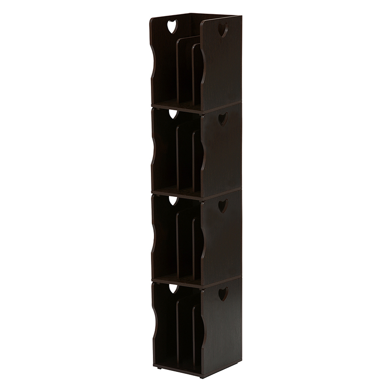 ブックスタンド(ダークブラウン) MM-7205DBRS(4個セット)拍卖