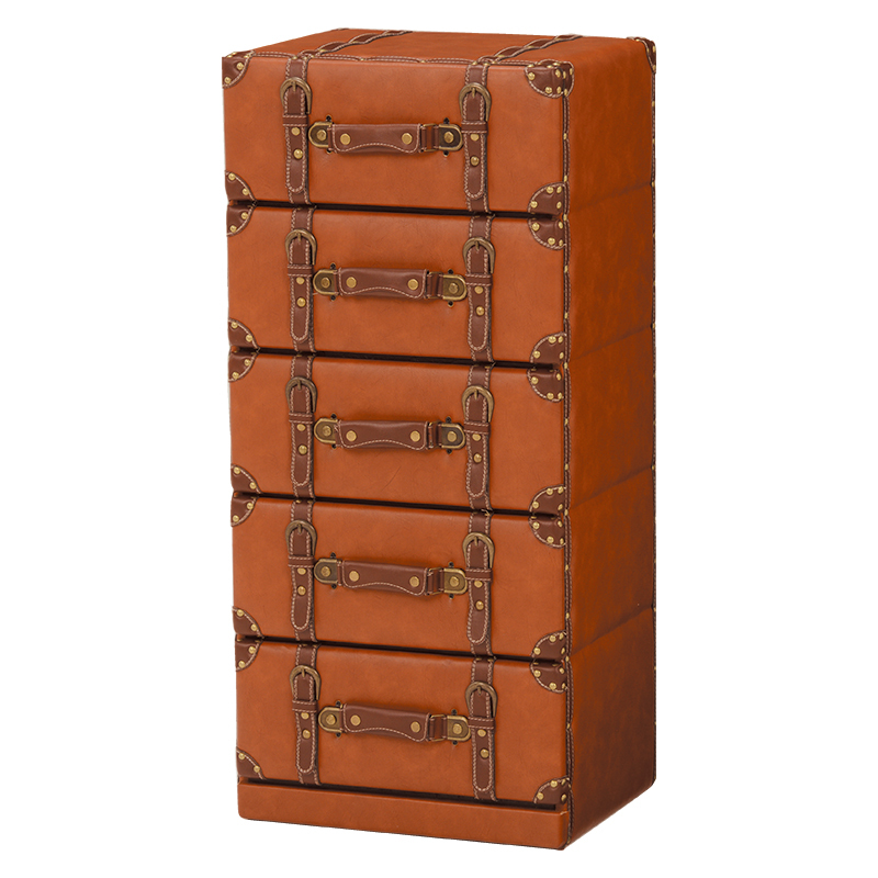 チェスターシリーズ チェスト(ライトブラウン) MCH-6005LBR拍卖