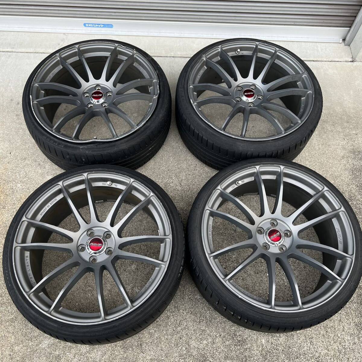 【値下げ】RAYS グラムライツ 57XTREME エクストリーム 19インチ 8.5J+44 PCD100 5穴 5H レイズ拍卖