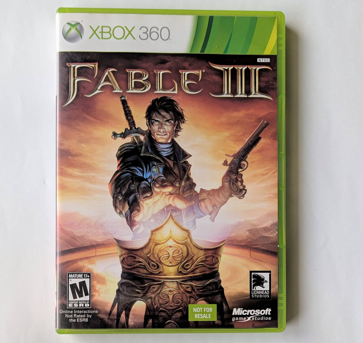 フェイブル3 FABLE III 北米版 ★ XBOX360 / XBOX ONE / SERIES X拍卖