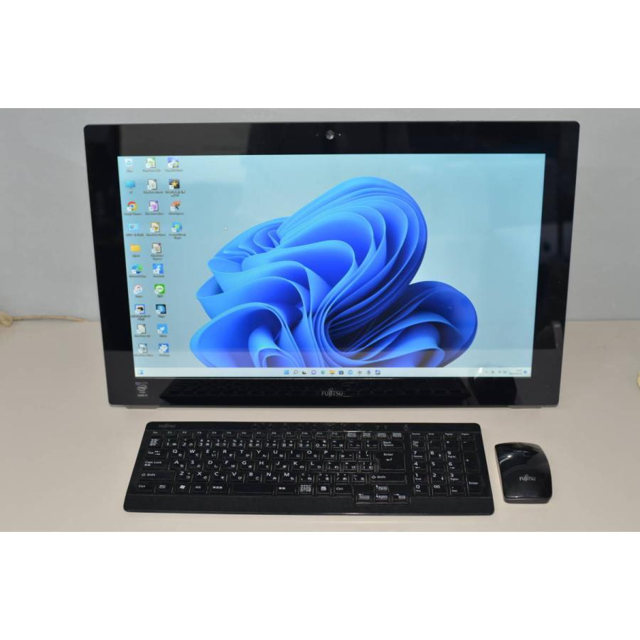 中古良品 一体型パソコン 富士通 WH77/M Windows11+office 高性能i7-4702MQ/爆速SSD512GB/メモリ8GB/21.5インチ/ブルーレイ/WEBカメラ拍卖