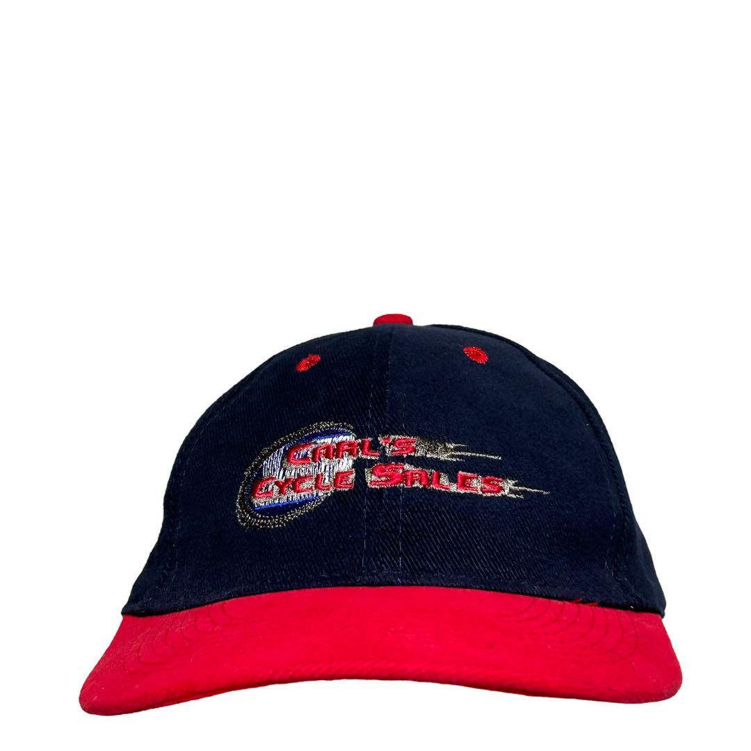 ほぼデッド USA企業物(USAモータースポーツ屋)ツートンカラー キャップ拍卖