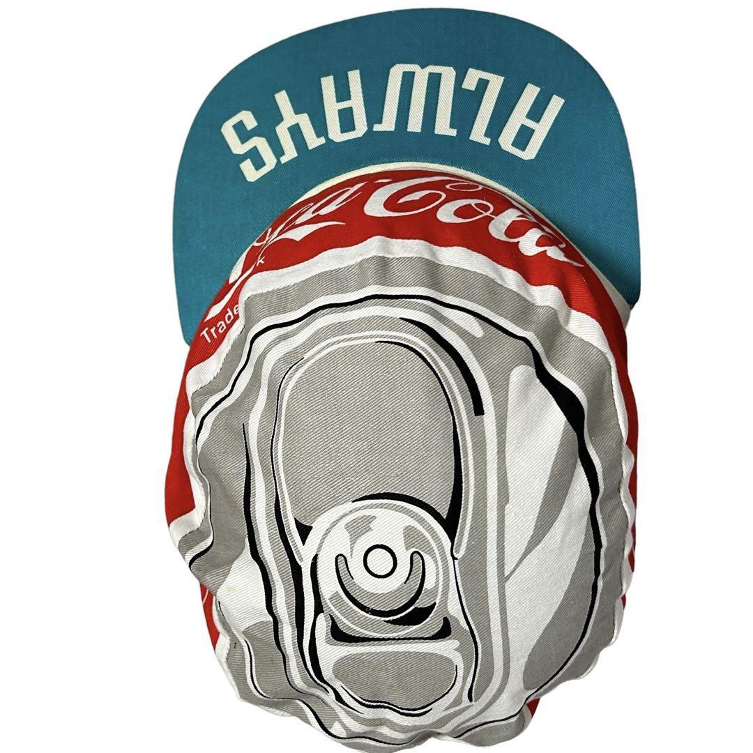 【90s】 COCA COLA コカコーラ コットン ペインターキャップ拍卖